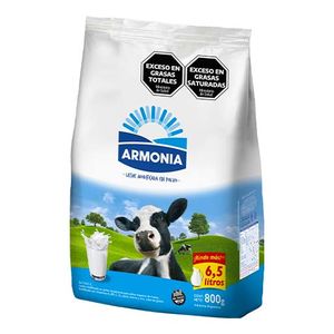 Leche polvo  con vitaminas / Milk powder with vitamins ARMONIA (800 gr - 28.22 Oz) UNIDADES x CAJA 12San Telmo Market, tu mercado mayorista argentino con envio a todo el mundo