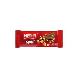 Chocolate  con mani / Chocolate with peanuts NESTLE (33 gr - 1.16 Oz) UNIDADES x CAJA 15San Telmo Market, tu mercado mayorista argentino con envio a todo el mundo