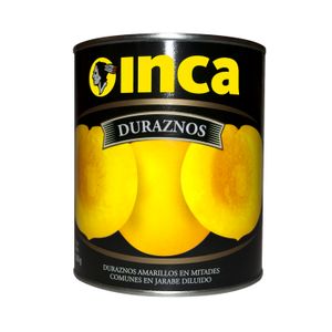 Durazno  en mitadess / Peach halves INCA (820 gr - 28.92 Oz) UNIDADES x CAJA 12San Telmo Market, tu mercado mayorista argentino con envio a todo el mundo