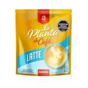 Cafe instantaneo La Planta de Cafe capuccino latte doy pack 115 gr / Instant coffee La Planta de Cafe cappuccino latte doy pack 115 gr (Units x Case 12u) San Telmo Market, Argentine Grocery & Restaurant, We Ship All Over USA and CANADA