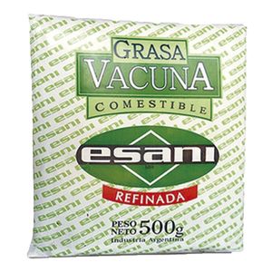 Grasa Esani vacuna x / Esani fat vaccine x GENÉRICO (500 gr - 17.64 Oz) UNIDADES x CAJA 10San Telmo Market, tu mercado mayorista argentino con envio a todo el mundo