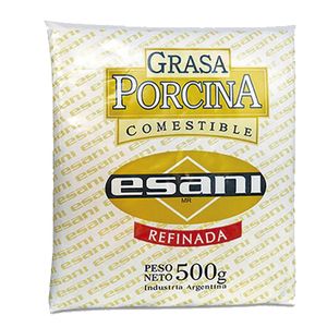 Grasa Esani cerdo x / Esani pork fat x GENÉRICO (500 gr - 17.64 Oz)