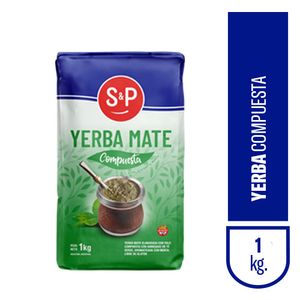 Yerba  compuesta / Composite herb S&P (1 kg - .04 Oz) UNIDADES x CAJA 10San Telmo Market, tu mercado mayorista argentino con envio a todo el mundo