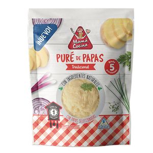 Pure de papa  receta tradicional / Mashed potatoes traditional recipe MAMA COCINA (100 gr - 3.53 Oz)