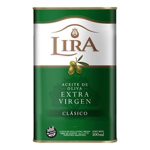 Aceite oliva  clasico lata sin tacc / Classic olive oil can without tac LIRA (500 ml - 16.91 Fl Oz)