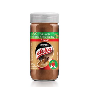 Cafe instantaneo Dolca Suave frasco 50 gr / Dolca Suave instant coffee jar 50 gr (Units x Case 6u) San Telmo Market, Argentine Grocery & Restaurant, We Ship All Over USA and CANADA