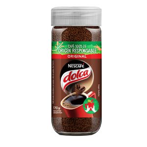 Cafe instantaneo Dolca facil de batir frasco 170 gr / Dolca instant coffee easy to blend jar 170 gr (Units x Case 12u) San Telmo Market, Argentine Grocery & Restaurant, We Ship All Over USA and CANADA