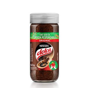 Cafe instantaneo Dolca frasco 50 gr / Dolca instant coffee jar 50 gr (Units x Case 6u) San Telmo Market, Argentine Grocery & Restaurant, We Ship All Over USA and CANADA