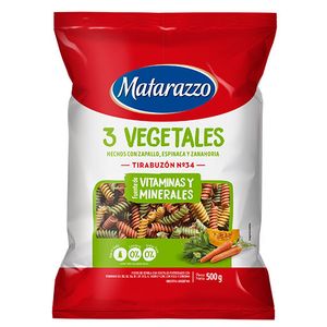 Fideos  tirabuzonveg.xs / Noodles tirabuzonveg.xs MATARAZZO (3 gr - .11 Oz) UNIDADES x CAJA 15San Telmo Market, tu mercado mayorista argentino con envio a todo el mundo