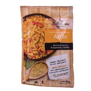 Condimento  para arroz / rice seasoning LA PARMESANA (20 gr - .71 Oz) UNIDADES x CAJA 30San Telmo Market, tu mercado mayorista argentino con envio a todo el mundo