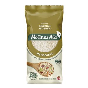 Arroz integral Molinos Ala bolsa 1 kg / Brown rice Molinos Ala bag 1 kg (Units x Case 10u) San Telmo Market, Argentine Grocery & Restaurant, We Ship All Over USA and CANADA