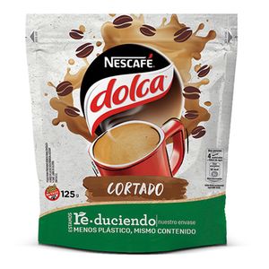 Cafe instantaneo Dolca cortado nuevo doy pack 125 gr / Dolca instant coffee cut new I pack 125 gr (Units x Case 8u) San Telmo Market, Argentine Grocery & Restaurant, We Ship All Over USA and CANADA