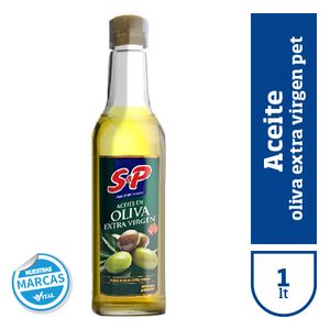 Aceite oliva S&P etra virgen pet 1 lt / S&P extra virgin olive oil pet 1 lt (Units x Case 12u) San Telmo Market, Argentine Grocery & Restaurant, We Ship All Over USA and CANADA