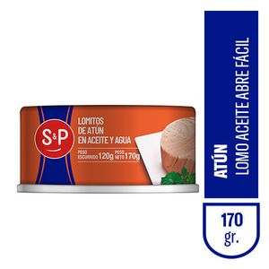 Atun S&P lomo aceite abre facil 170 gr / Tuna S&P loin oil opens easily 170 gr (Units x Case 48u) San Telmo Market, Argentine Grocery & Restaurant, We Ship All Over USA and CANADA