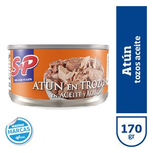 Atun S&P trozos en aceite 170 gr / S&P tuna pieces in oil 170 gr (Units x Case 48u) San Telmo Market, Argentine Grocery & Restaurant, We Ship All Over USA and CANADA