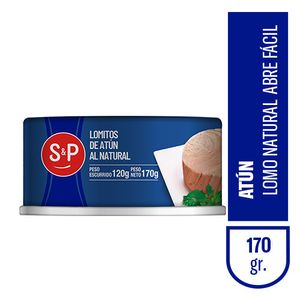 Atun S&P lomo natural abre facil 170 gr / Tuna S&P natural loin opens easily 170 gr (Units x Case 48u) San Telmo Market, Argentine Grocery & Restaurant, We Ship All Over USA and CANADA