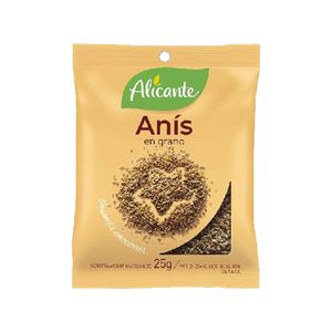 Anis ALICANTE en grano nuevo 25 gr / Anise ALICANTE in new grain 25 gr (Units x Case 12u) San Telmo Market, Argentine Grocery & Restaurant, We Ship All Over USA and CANADA