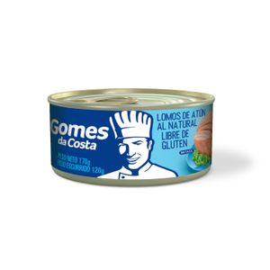 Atun Gomes Da Costa lomo al natural 170 gr / Gomes Da Costa tuna natural loin 170 gr (Units x Case 24u) San Telmo Market, Argentine Grocery & Restaurant, We Ship All Over USA and CANADA