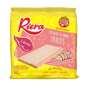 Tostadas arroz  dulce/ / Sweet rice toast/ RIERA (150 gr - 5.29 Oz)