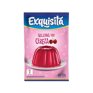 Gelatina Exquisita cereza sobre 40 gr / Exquisite cherry gelatin on 40 gr (Units x Case 15u) San Telmo Market, Argentine Grocery & Restaurant, We Ship All Over USA and CANADA