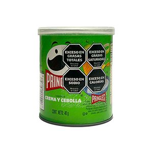 Papas fritas  crema & cebollas / Creamy fries & onions PRINGLES (37 gr - 1.31 Oz)