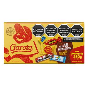 Bombones  surtidos/ / Assorted chocolates/ GAROTO (250 gr - 8.82 Oz)