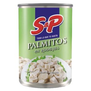 Palmitos  trozoss / Pieces of palm hearts S&P (400 gr - 14.11 Oz)