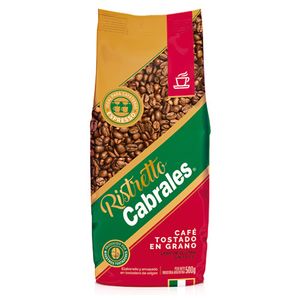 Cafe Ristretto Cabrales grano 500gr / Coffee Ristretto Cabrales grain 500gr (Units x Case 6u)