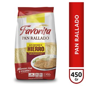 Pan rallado / Breadcrumbs FAVORITA (450 gr - 15.87 Oz)