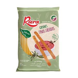 Grisines  finas hierbas / Grisines fine herbs RIERA (160 gr - 5.64 Oz)