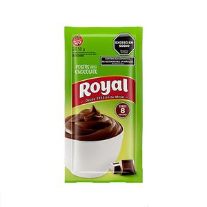 Postre Roya chocolate light / Roya light chocolate dessert ROYAL (40 gr - 1.41 Oz)