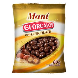 Mani GEORGALOS con chocolate 80 gr / GEORGALOS peanuts with chocolate 80 gr