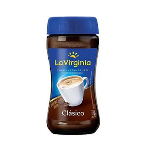 Cafe instaneo La Virginia espuma intensa 170 gr / La Virginia instant coffee intense foam 170 gr (Units x Case 6u)