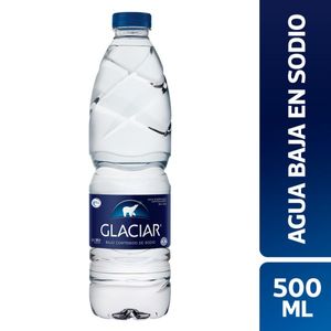 Agua  botella / water bottle GLACIAR (500 cc - 17.64 Oz)