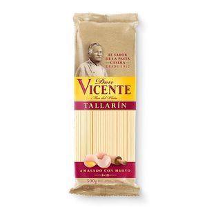 Fideos  tallar.a/huevo x / Carved noodles/egg x DON VICENTE (500 gr - 17.64 Oz) UNIDADES x CAJA 20San Telmo Market, tu mercado mayorista argentino con envio a todo el mundo