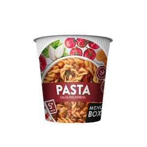 Pasta lista  salsa bolognesa vasos / Ready pasta bolognese sauce glasses BOX (64 gr - 2.26 Oz) UNIDADES x CAJA 12San Telmo Market, tu mercado mayorista argentino con envio a todo el mundo