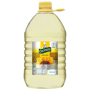 Aceite girasol / sunflower oil COCINERO (5 lt - .18 Oz) UNIDADES x CAJA 4San Telmo Market, tu mercado mayorista argentino con envio a todo el mundo