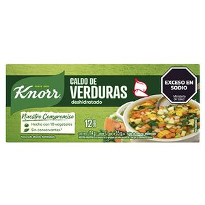 Caldo  verdra deshidratado / Dehydrated vegetable broth KNORR (12)