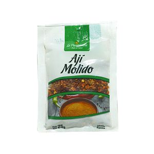 Aji  molido / ground chili LA PARMESANA (25 gr - .88 Oz)