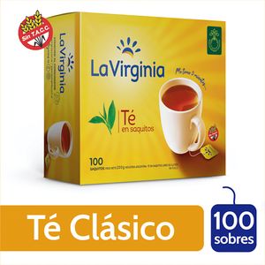 Te / Tea LA VIRGINIA (100 - 3.53 Oz) UNIDADES x CAJA 10San Telmo Market, tu mercado mayorista argentino con envio a todo el mundo