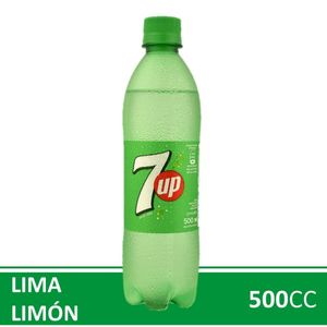 Gaseosa  pet / pet soda SEVEN UP (500 cc - 16.91 Fl Oz)