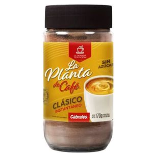 Cafe instantaneo fe frasco / Instant coffee fe jar LA PLANTA DE CA (170 gr - 6. Oz) UNIDADES x CAJA 12San Telmo Market, tu mercado mayorista argentino con envio a todo el mundo