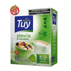 Edlcorante  stevia eq sobres / Stevia sweetener eq sachets TUY (100)