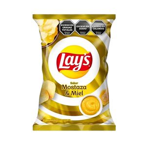 Papa fritas Lays mostazas / Lays mustard fries LAY'S (77 gr - 2.72 Oz) UNIDADES x CAJA 28San Telmo Market, tu mercado mayorista argentino con envio a todo el mundo