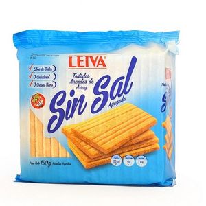 Tostadas arroz  sin sal / Rice toast without salt LEIVA (150 gr - 5.29 Oz)