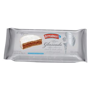 Alfajor  glaseadogr / Glazed alfajorgr TERRABUSI (6 gr - .21 Oz) UNIDADES x CAJA 16San Telmo Market, tu mercado mayorista argentino con envio a todo el mundo