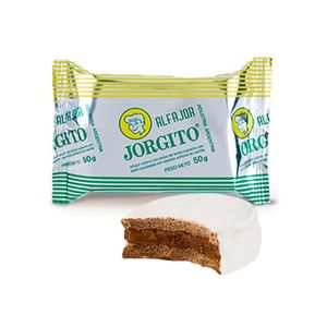 Alfajor  glaseado / Glazed alfajor JORGITO (50 gr - 1.76 Oz) UNIDADES x CAJA 24San Telmo Market, tu mercado mayorista argentino con envio a todo el mundo