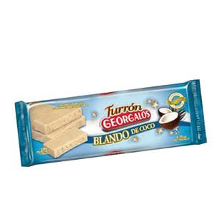 Turron Georgalos blando de coco 120 grs / Georgalos soft coconut nougat 120 grs