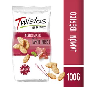 Tostaditas  jamon / Ham toasts TWISTOS (95 gr - 3.35 Oz)