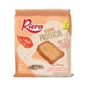 Tostadas  proteicas libres / Protein free toasts RIERA (200 gr - 7.05 Oz)